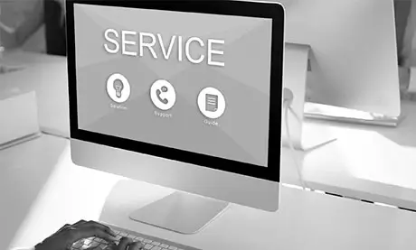 Close-up of a Ghanaian business website showing essential features