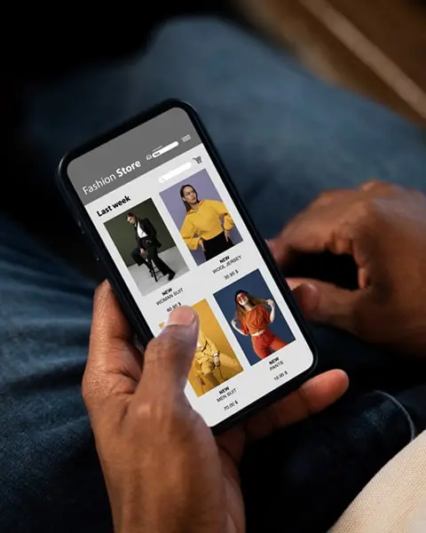 Ecommerce website design for online stores