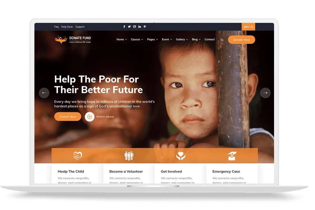 Nonprofit website design for NGOs and charitable organizations in Ghana